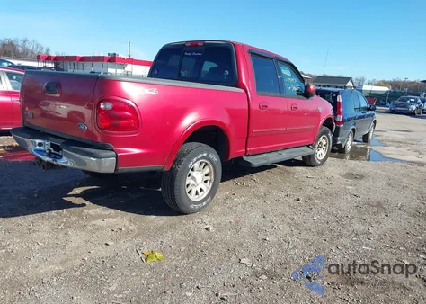 2002 Ford F-150 Lariat/Xlt z USA, uszkodzony, nr VIN 1FTRW08L32KA98937